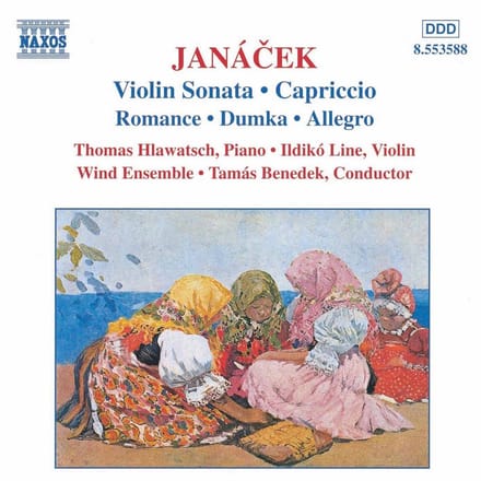 Thomas Hlawatsch, Ildikó Line, Wind Ensemble, Tamás Benedek - Janácek: Violin Sonata | Capriccio | Romance | Dumka | Allegro (CD)