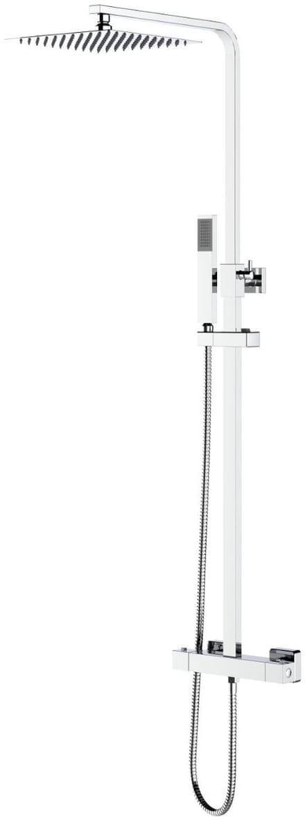 ALONI douchekolom Quadro – chroom