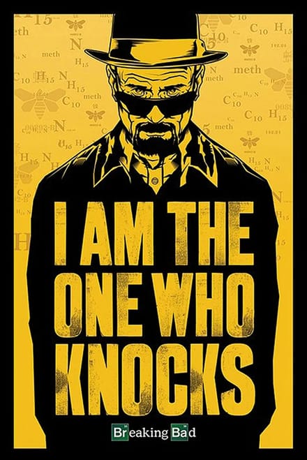 Breaking Bad I Am The One Who Knocks - Maxi Poster - 61x91,5cm