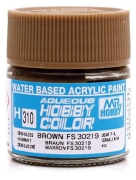 Gunze H-310 - FS30219 Tan Sg - Mr. Hobby Aqueous Modelbouwverf 10ml