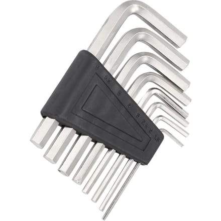 8 STUKS Gitaar Inbussleutel Set 1.522.53455.56mm voor Borg Zeskantschroeven white