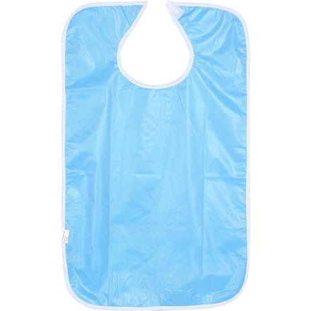 Bavoir Adulte Imperméable pour Repas Double Épaisseur Protecteur de Vêtements pour Repas pour Personnes Âgées Kaki kaki