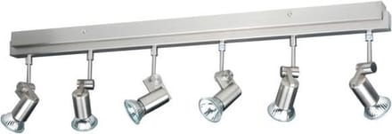 Linea Verdace - Spot Polaris - Nikkel mat 6X50W - Gz10