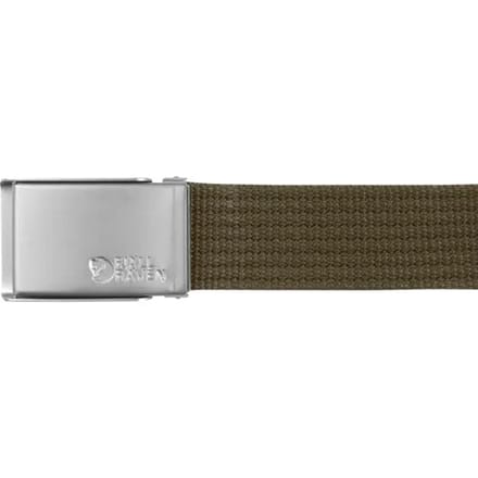 Fjällräven Canvas Belt Unisex Kledingriem - Dark Olive