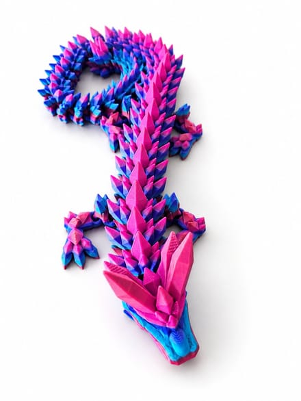 3D Articulated Dragon 69 cm