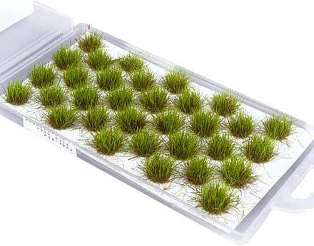 Gras Model - Miniatuur Struiken - Landschap Bouwen - Realistische Textuur - 32 Stuks - Groen