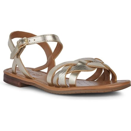 GEOX D SOZY S B - maat 38 - Sandalen - LT GOLD