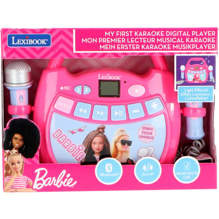Barbie Bluetooth luidspreker met microfoons en lichteffecten