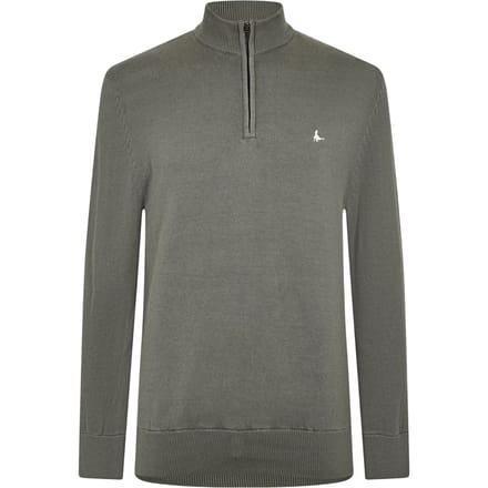 Jack Wills Heren Trui met trechterhals (Leisteen)