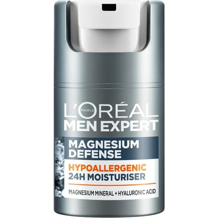 L'Oréal Paris Men Expert Gevoelige Huid Moisturizer 24Hour Dagelijkse Moisturizer voor Heren 50 ml