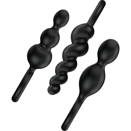 Satisfyer Plugs gemaakt van siliconen, 13,5 - 14 cm, 3 delen