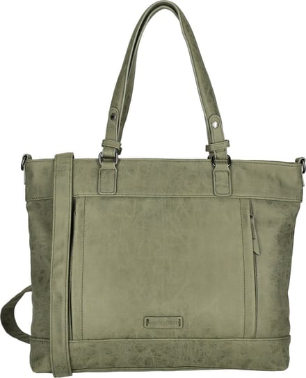 Enrico Benetti Ruby Shopper 15 inch laptopvak - 66726 - Olijf