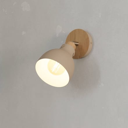 EGLO Arrecife Spot - E27 - 23,5 cm - Bruin|Beige - Staal