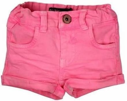 Dirkje Broekje Girl on fire neon pink maat 110