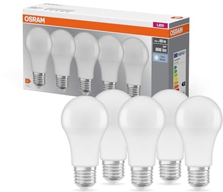 LED Lamp E27 Cool White 4000K 8.50W Matt | Energieklasse A+ | Dimbaar
