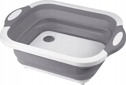 eCarla 2in1 snijplank-kom ideaal voor kamperen - 42.5*31cm
