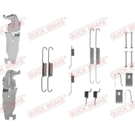 Toebehorenset, remschoenen QUICK BRAKE 105-0811S