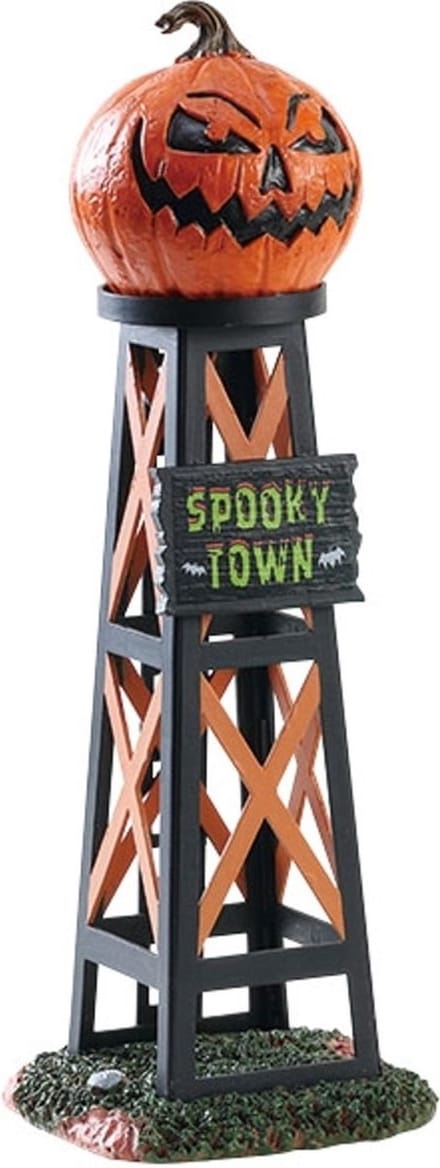 Lemax - Evil Pumpkin Water Tower - Kersthuisjes & Kerstdorpen