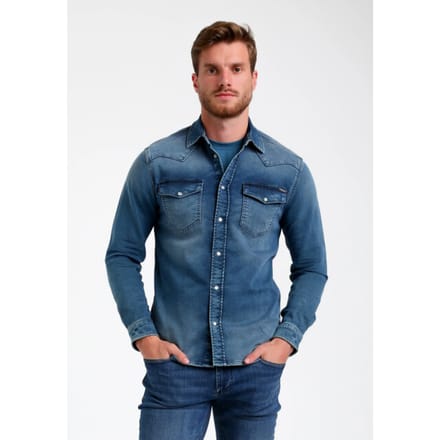 Gabbiano - Heren Overhemd - 335536 - 915 Bleach