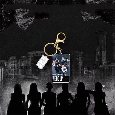 KPOP BABYMONSTER WE GO up MINI 2ED Album Pendants Group Keychain [Sleutelhanger]