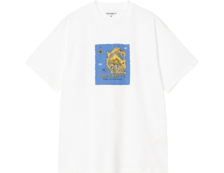 Carhartt Wip Old World T-shirt Wit