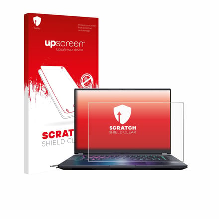 upscreen - Screenprotector voor Gigabyte AORUS Elite 16 2025 - Folie Beschermfolie transparant