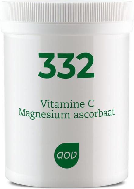 AOV 332 Vitamine C Magnesium Ascorbaat - 2 x 250 gr - Voordeelverpakking