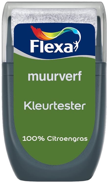 Flexa - Kleurtester Muurverf - 100% Citroengras - Mengverf - 30 Ml