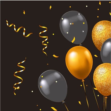 P+D - Lunch servetten - Elegant Balloons