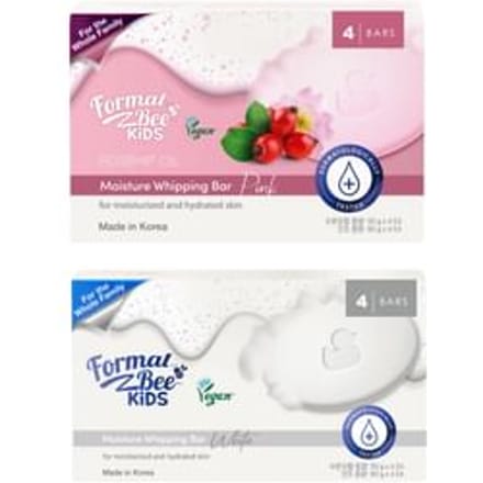 Formal Bee - Kids Moisture Whipping Bar Set - 2 Types White