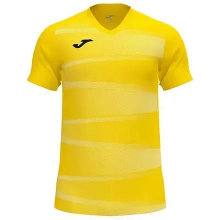 Joma Grafity II Shirt Korte Mouw Heren - Geel / Wit | Maat: S