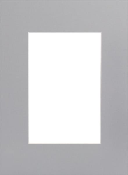 Passe-partouts 822 Grijs 40x60cm met 29x44cm uitsnede (5 stuks)