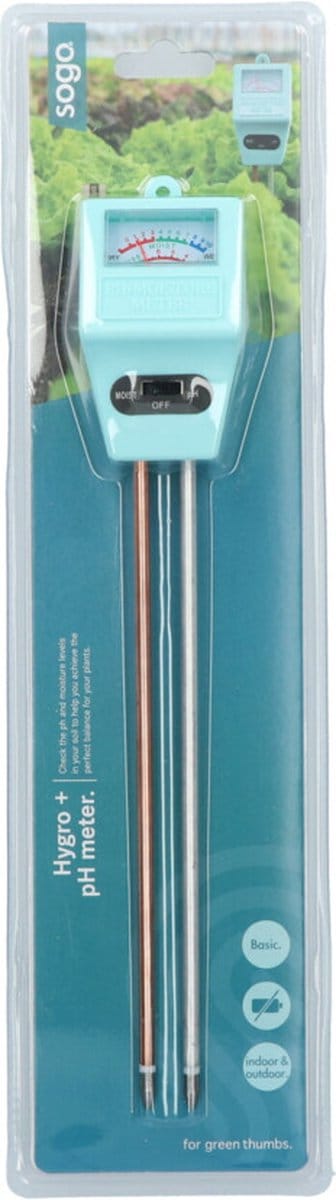 SOGO pH - en Vochtigheidsmeter -