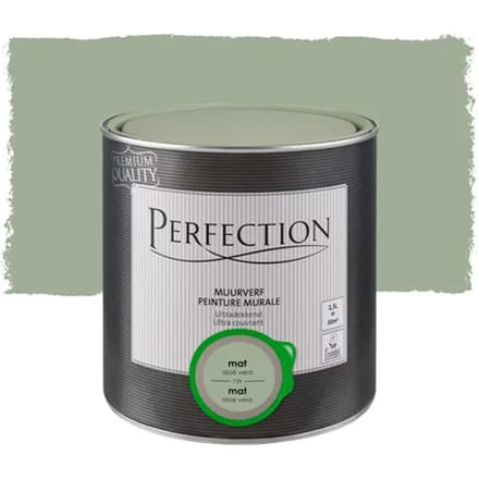 Perfection Ultradekkend Muurverf - Mat - Aloë Vera - 2,5l