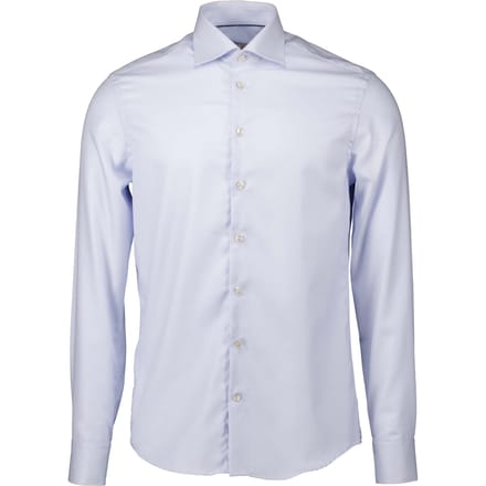 John Miller Slim Fit Lange Mouw Overhemden Blauw 5140790-130