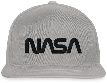 NASA Logo Zwart Borduurwerk Snapback cap