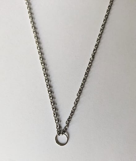 M-apART prachtige Chirurgisch Staal schakelketting 70 cm