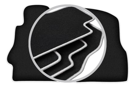 CARLUX-SILVER automatten voor: Toyota MR2 ZZW30 coupé (1999-2007)