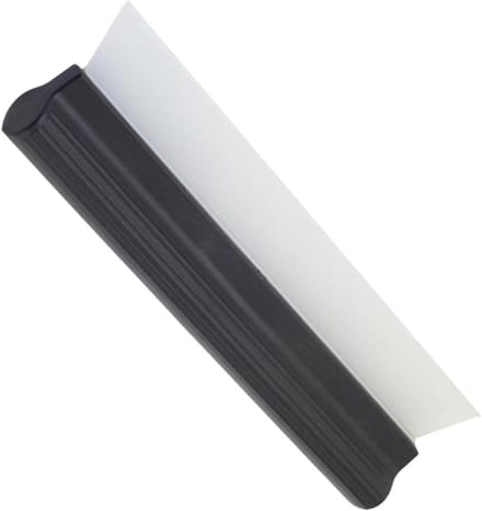 Zuigmond voor ruiten - Waterschraper auto - Auto drogen - Nauwsluitend ontwerp - 25x7cm - Zwart