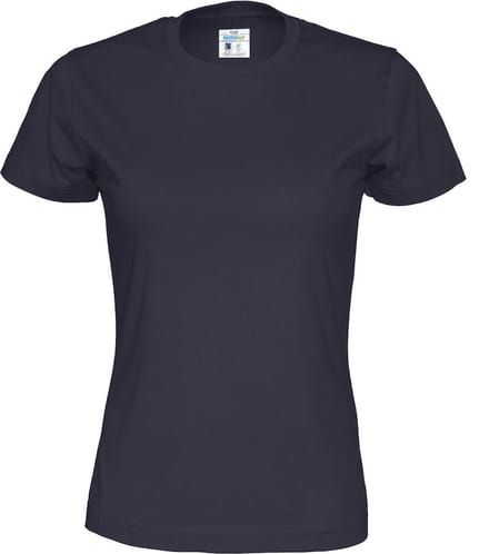 Cottover T-SHIRT LADY - GOTS GECERTIFICEERD 141007 - Marine - XS
