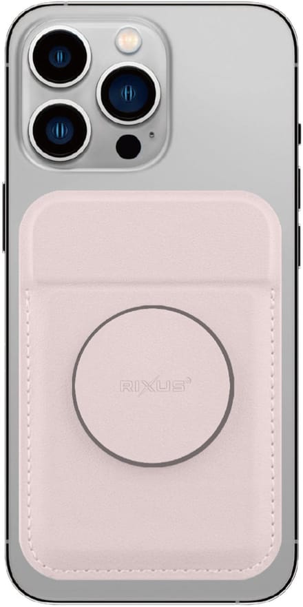 Rixus RXCH20P Card Holder With MagSafe Pink
