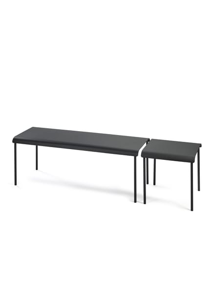 Serax Vincent Van Duysen August bank 120x45cm H45cm zwart