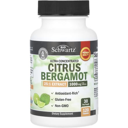 Hooggeconcentreerde citrus bergamot, 1.000 mg, 120 capsules (250 mg)