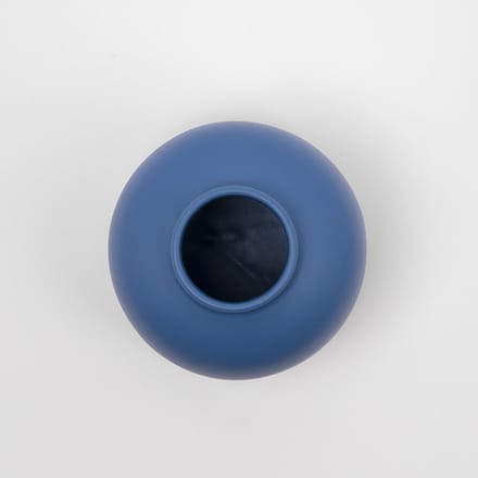 Raawii Omar vaas D19cm H20cm electric blue