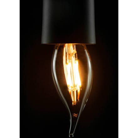 SEGULA LED kaars windstoot E14 3W 2.200K filament
