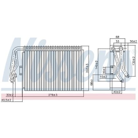 Verdamper, airconditioning NISSENS 92097