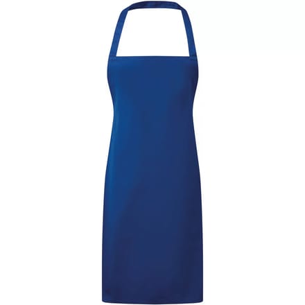 Schort/Tuniek/Werkblouse Unisex One Size Premier Royal Blue 80% Polyester, 20% Katoen