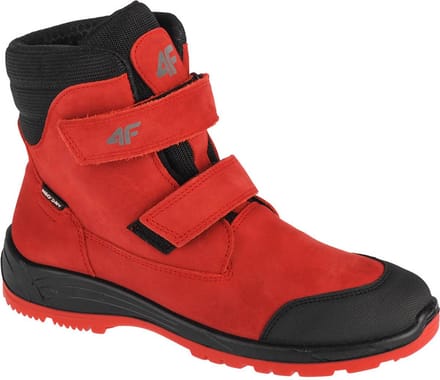 4F Junior Trek, voor een jongen, Rood, Trekkingschoenen, maat: 32