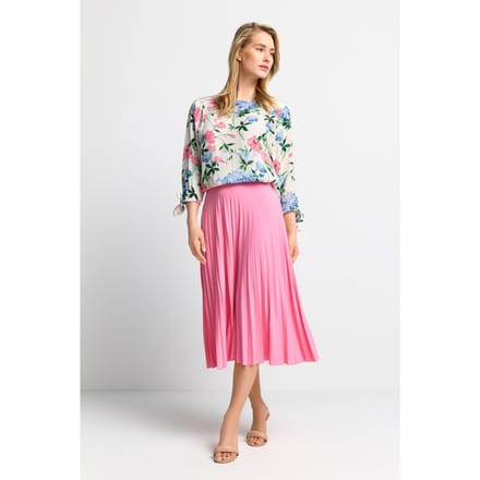 Rich & Royal Printed Blouse Whisper White Maat: 34 | Blouses Outlet | Dames | Wit