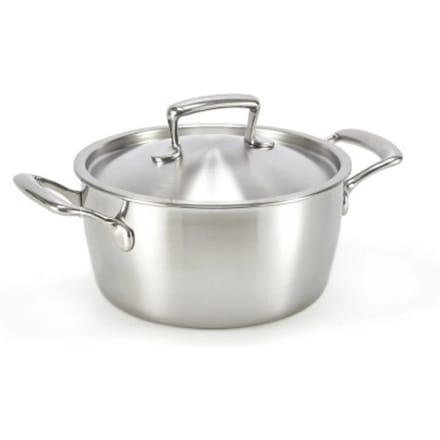 Habonne Queen Kookpan - 18 cm - RVS - met deksel